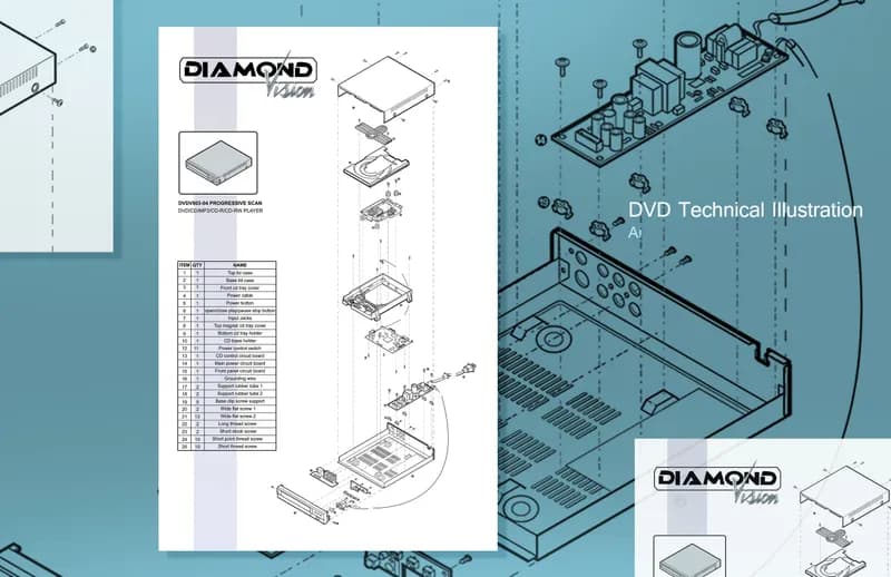 Dvd Technical Illustraion